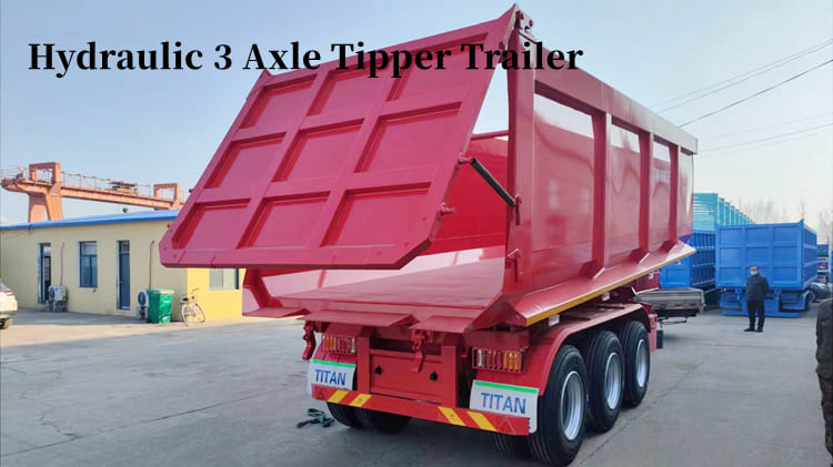 35CBM Tipper Semi Trailer | Semi Tipper for Ssale in Philippines Manila 