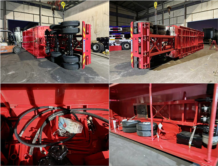 35CBM Tipper Semi Trailer | Semi Tipper for Ssale in Philippines Manila 