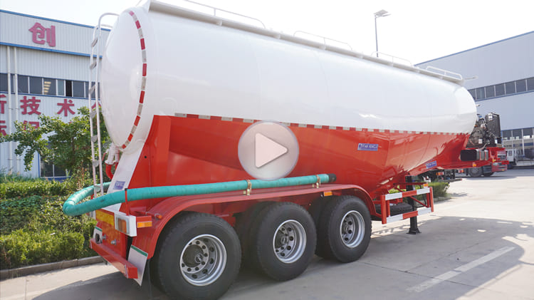 3 Axle 30m3 Pneumatic Bulk Cement Tanker Trailers for Sale in Philippines