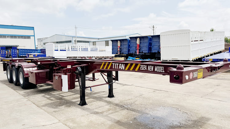 New 40 Foot Container Chassis Trailer for Sale in Philippines