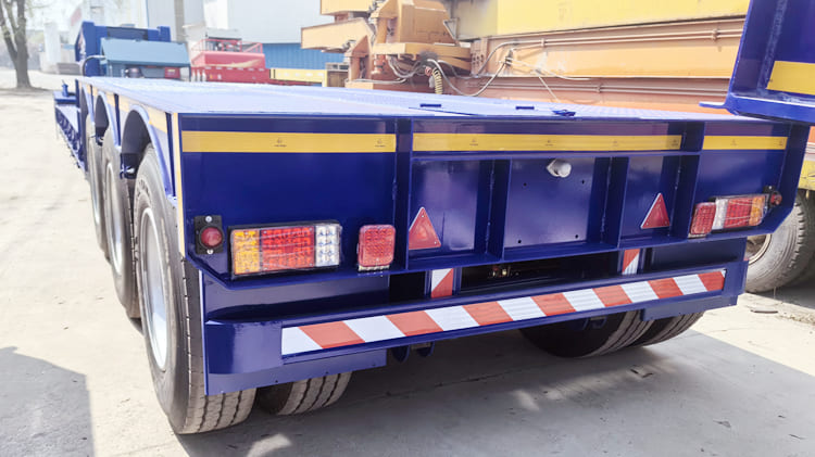 80 Ton Detachable Gooseneck Lowboy Trailers for Sale in Philippines