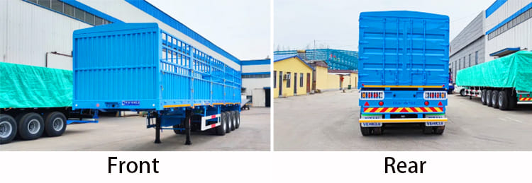 4 Axle Fence Cargo Semi Trailer for Sale in Philippines, Phili