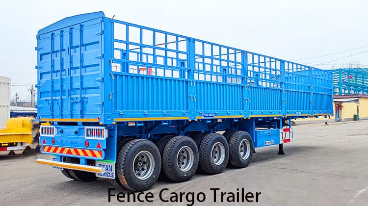 4 Axle Fence Cargo Semi Trailer for Sale in Philippines, Phili