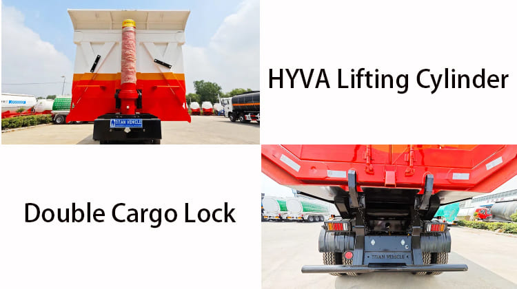 4 Axle Tipper Trailer Price for Sale in Philippines, Davao