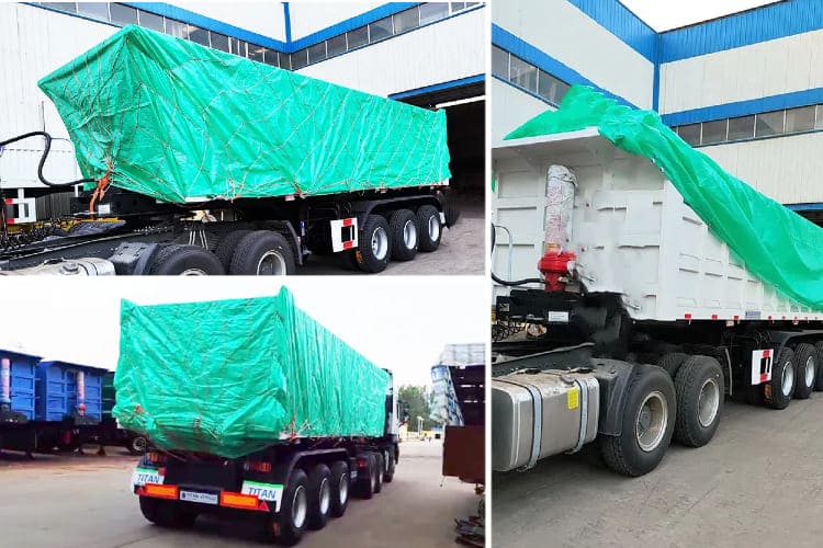 Tri Axle Semi Dump Trailer for Sale in Philippines, Batangas
