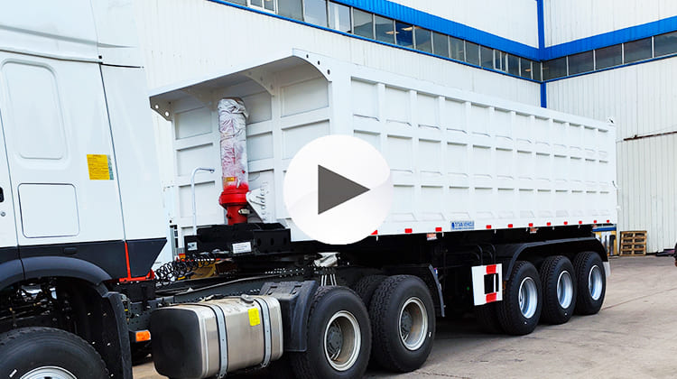 Tri Axle Semi Dump Trailer for Sale in Philippines, Batangas