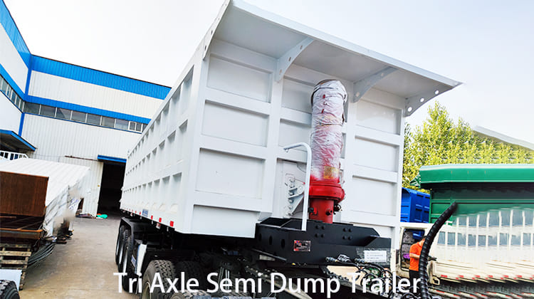 Tri Axle Semi Dump Trailer for Sale in Philippines, Batangas