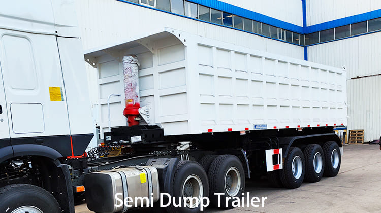 Tri Axle Semi Dump Trailer for Sale in Philippines, Batangas