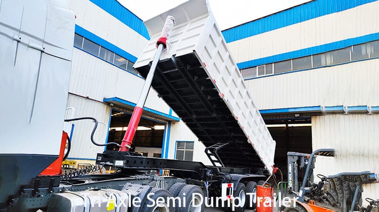 Tri Axle Semi Dump Trailer for Sale in Philippines, Batangas