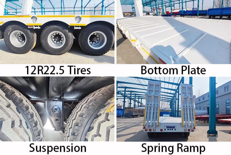 Tri Axle Low Bed Trailer for Sale in Philippines, Davao
