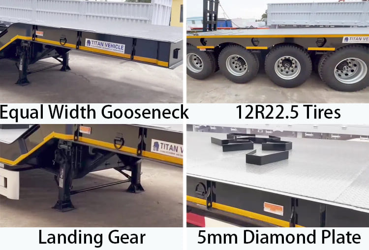 4 Axle Semi Low Loader Trailer for Sale in Philippines, Phapa
