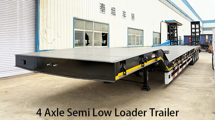 4 Axle Semi Low Loader Trailer for Sale in Philippines, Phapa