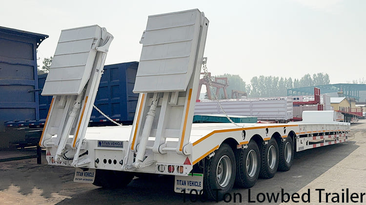 New 100 Ton Lowbed Trailer for Sale in Philippines, Davao