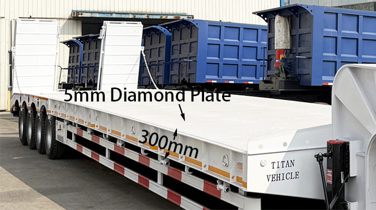 New 100 Ton Lowbed Trailer for Sale in Philippines, Davao