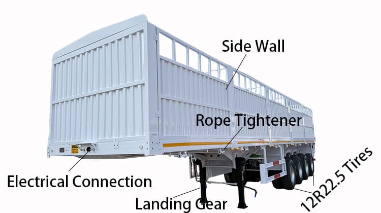 4 Axle Fence Cargo Trailer for Sale in Philippines, Batangas