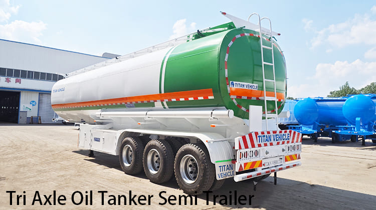Tri Axle Oil Tanker Semi Trailer | Oil Tanker Trailer for Sale in Philippines, Manila