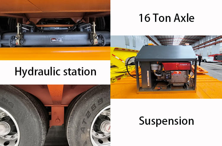 100 Ton Detachable Gooseneck Trailer for Sale in Philippines, Cebu