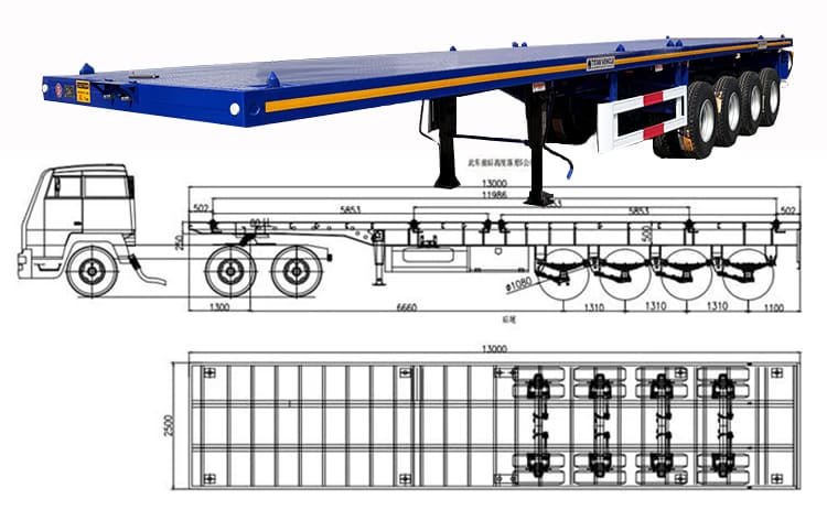 4 Axle Flat Deck Trailer for sale in Philippines, Cebu