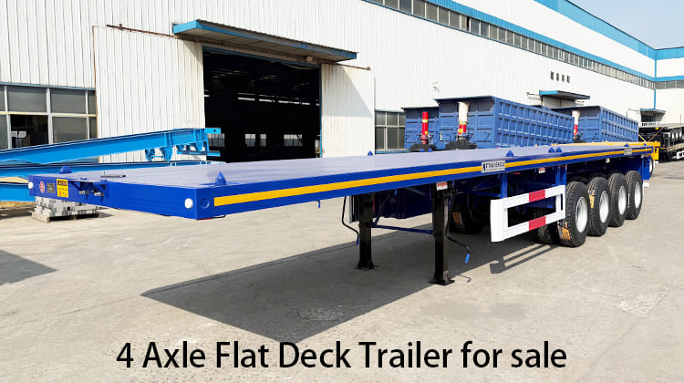 4 Axle Flat Deck Trailer for sale in Philippines, Cebu