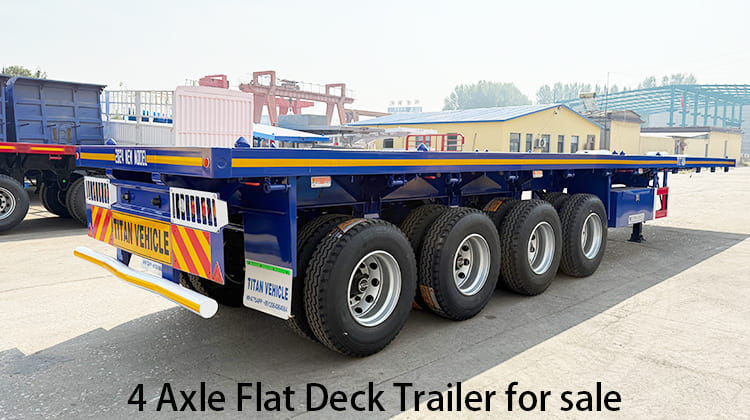 4 Axle Flat Deck Trailer for sale in Philippines, Cebu