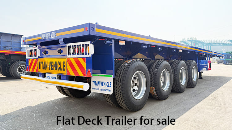4 Axle Flat Deck Trailer for sale in Philippines, Cebu