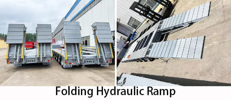 4 Line 8 Axle Low Bed Trailer Manufacturers for Sale in Philippines, Naga