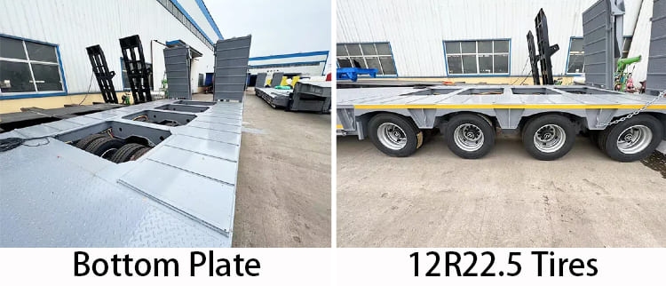 4 Line 8 Axle Low Bed Trailer Manufacturers for Sale in Philippines, Naga