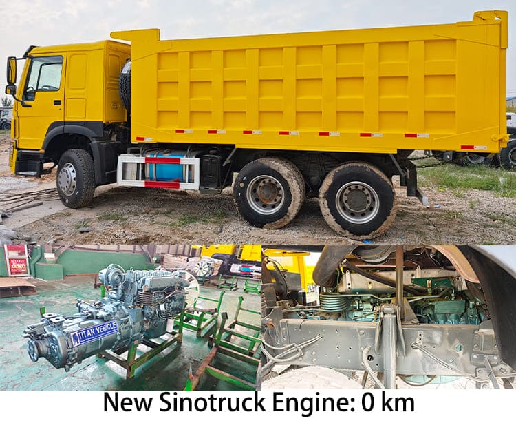 LHD Used Howo 10 Wheeler Dump Truck for Sale in Philippines, Naga