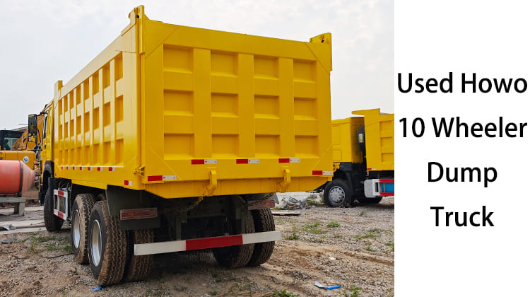 LHD Used Howo 10 Wheeler Dump Truck for Sale in Philippines, Naga