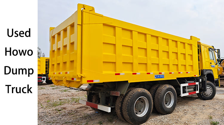 LHD Used Howo 10 Wheeler Dump Truck for Sale in Philippines, Naga