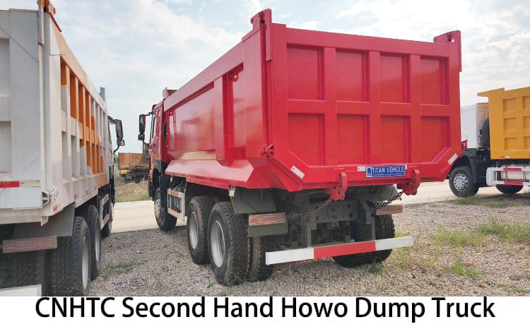 CNHTC Second Hand Howo 6x4 Dump Truck for Sale in Philippines, Manila