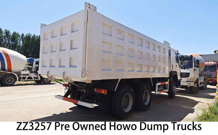 ZZ3257 Pre Owned Howo Dump Trucks for Sale in Philippines, Cebu