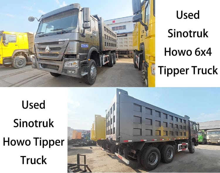 EURO 4 Used Sinotruk Howo 6x4 Tipper Truck for Sale in Philippines, Davao
