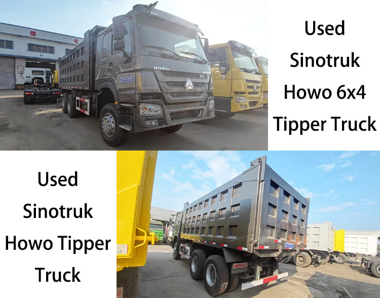 EURO 4 Used Sinotruk Howo 6x4 Tipper Truck for Sale in Philippines, Davao