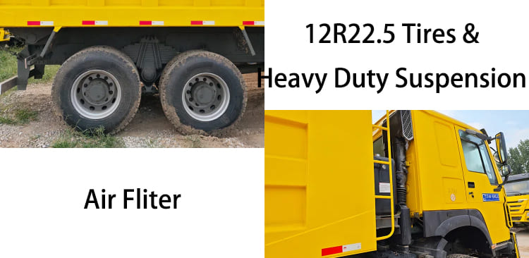 Cheap Used Dump Trucks | Howo 12 Wheeler Dump Truck Price for Sale in Philippines, General Santos