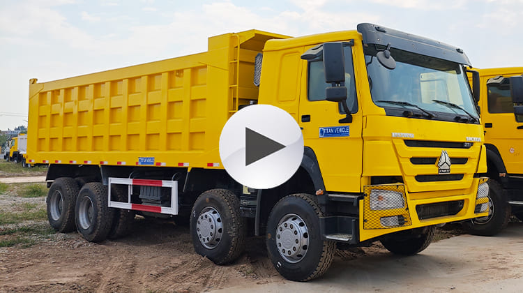Cheap Used Dump Trucks | Howo 12 Wheeler Dump Truck Price for Sale in Philippines, General Santos