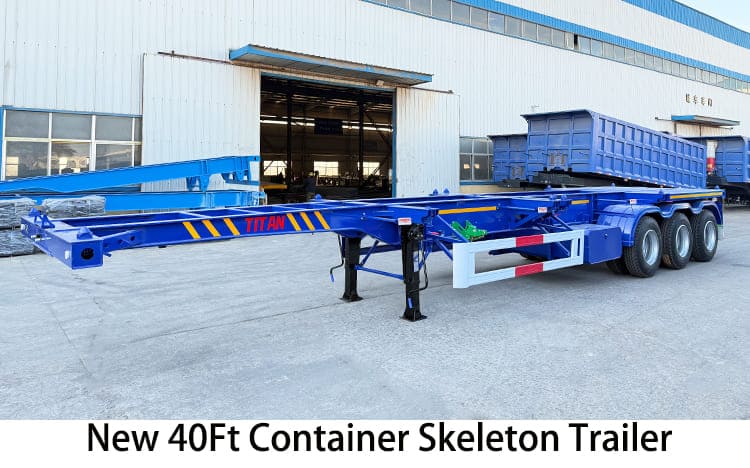 New 40Ft Container Skeleton Trailer for Sale in Philippines, Cebu
