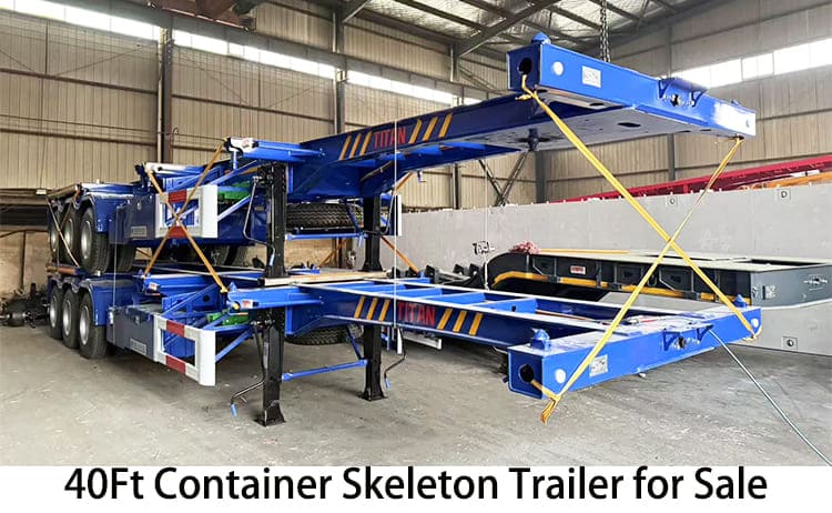 New 40Ft Container Skeleton Trailer for Sale in Philippines, Cebu