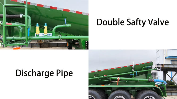 Tri Axle 45 CBM Cement Bulker Trailer Price for Sale in Philippines, Manila