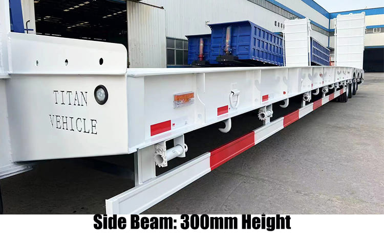 Tri Axle Low Loader Trailer for Sale in Philippines Manila 