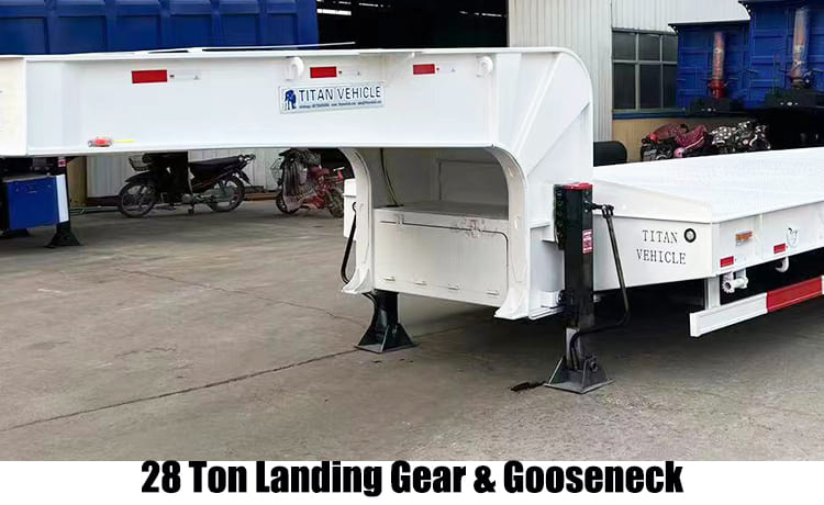 Tri Axle Low Loader Trailer for Sale in Philippines Manila 