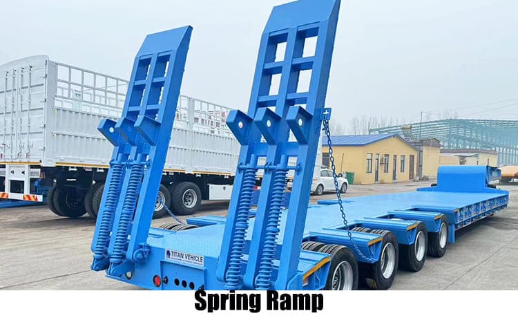 4 Axle 100 Ton Lowbed Trailer for Sale Philippines