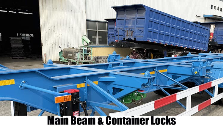 New Tri Axle Gooseneck Skeletal Trailers for Sale in Philippines Manila