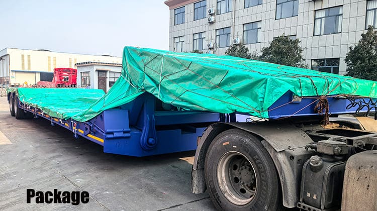 2 Line 4 Axle Hydraulic Detachable Gooseneck Lowboy Trailers | Detach Gooseneck Trailer for Sale in Philippines 