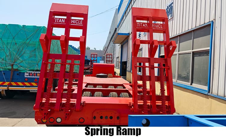 2 Line 4 Axle Low Bed Semi Trailer for Sale |  Trailer Bed for Sale Philippines