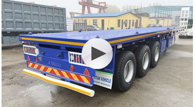 2025 New 40 Ft Flat Bed Trailer