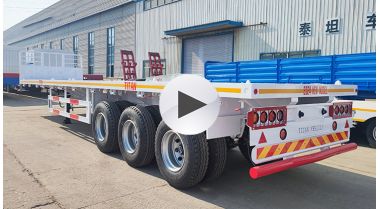 3 Axle Flatbed Trailer Philippines