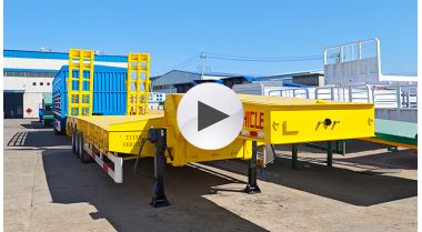 Tri Axle Low Bed Semi Tariler