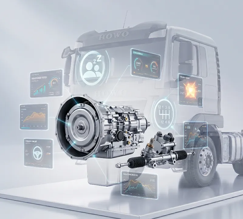 HOWO T7S 8X4 Heavy Truck 3