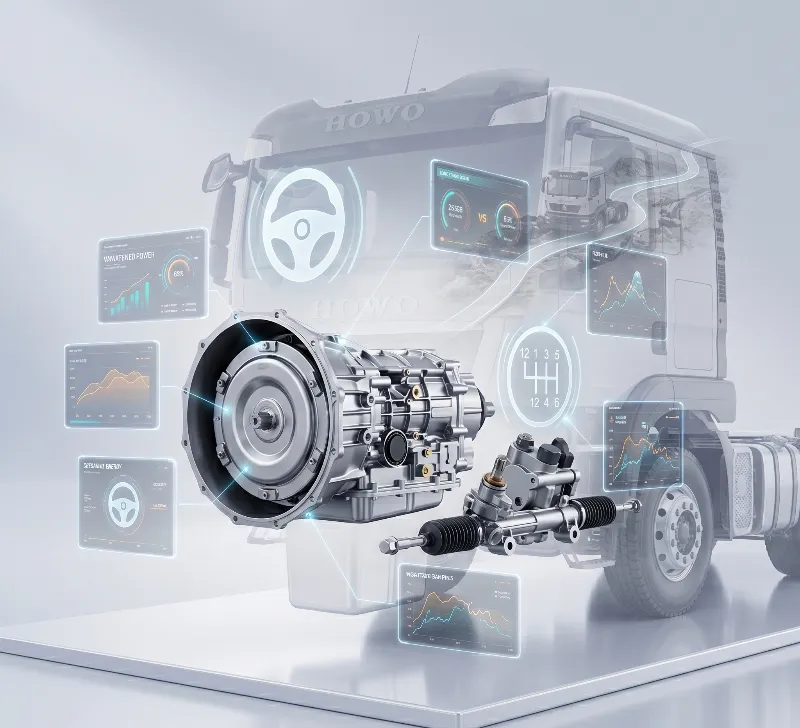 HOWO TX 8X4 Heavy Truck 3